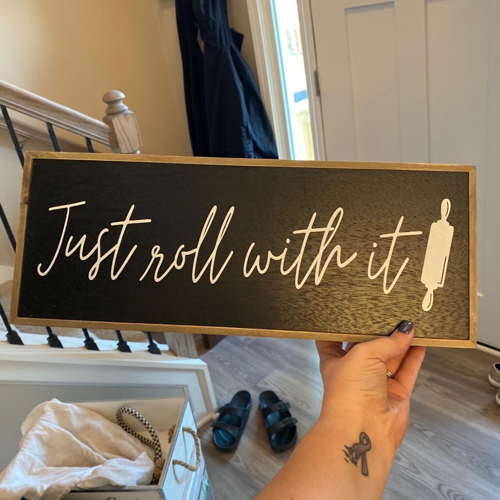 Kitchen sign
